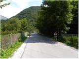 Kobarid - The Small Kozjak waterfall